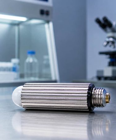 Lâmpada UV e sua eficiência na esterilização em ambientes laboratoriais